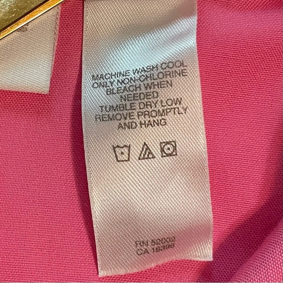Liz Claiborne Pink Button Down Shirt with Classic Collar - Picture 3 of 8